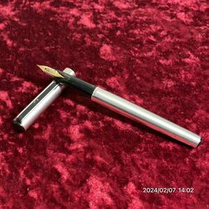 ペン先14K 14金 SAILOR セーラー シルバーボディー 万年筆 筆記用具 ペン