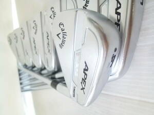 大人気モデル!!! ◆◆ キャロウェイ APEX PRO FORGED 2021 DG HT S200 エイペックス プロ ◆◆ 4#-Pw 7本セット