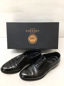 20230327【JOSEPH CHEANEY & SONS】ジョセフチーニー&サンズ ドレスシューズ ALDERTON CALF アルダートン ブラック UK8.5 レザー　5793-72