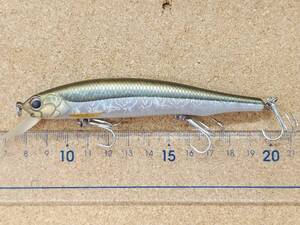 エバーグリーン サイドステップ 11.7cm ホロボディ・ブラウンゴールドバック/シルバーベリー？ EVERGREEN Side Step Jerkbait