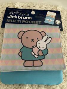 新品　即決　送料無料♪dick bruna miffy ボリス　マルチポケット　移動ポケット　ハンカチティッシュ入れ　ポリエステル