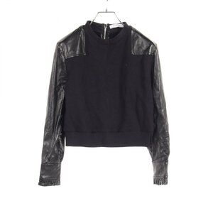 ジバンシィ ブランドオフ GIVENCHY レザー スウェット 中古 レディース