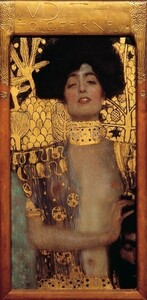 【フルサイズ版】グスタフ・クリムト ユディト I 1901年 Judith I 絵画風 壁紙ポスター 295×603mm はがせるシール式 001S2