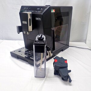 ☆ DeLonghi デロンギ 全自動エスプレッソマシン エレッタ カプチーノ 【中古・良品】 ECAM44660BH 1円出品スタート！