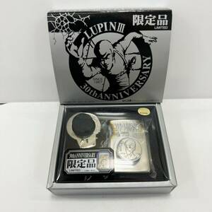 【1円スタート！未開封品】zippo ジッポー ルパン三世 LUPIN 30th ANNIVERSARY 限定品 年代物 1997年製 LIMITED シリアルNO.34475