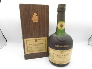 〓戸）NAPOLEON COURVOISIER ナポレオン クルボアジェ コニャック ブランデー 40度 700ml 古酒 箱付き 未開栓 ξ