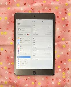 ◆処分品 ： iPad mini 4 64GB Space Gray （黒・スペースグレイ） SIMフリー / 送料無料