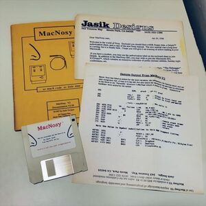 Z12764 ◆MacNosy　Macintosh PCソフト ※ディスク、説明書等のみ