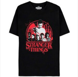 新品 NETFLIX STRANGER THINGS 半袖Tシャツ 黒 XLサイズ ストレンジャー・シングス