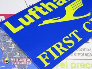 ◆◇◆49002-ExHS◆◇◆[AIRLINES-STICKER] エアラインFIRST-CLASS＊LUFTHANSA_ルフトハンザ＝ドイツ航空