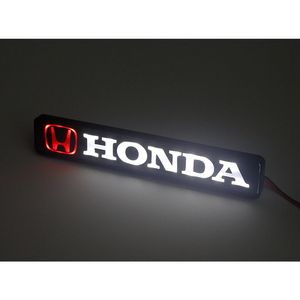 国内発送HONDA 光る LED フロント エンブレム ホンダ シビック フィット オデッセイ S660 CRV シャトル ヴェゼル N-BOX フリード N-VAN