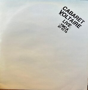 【LP】Cabaret Voltaire/Live At The YMCA　UK盤