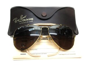 未使用 B&L Ray Ban OUTDOORSMAN ボシュロム レイバン アウトドアーズマン/ナワテ/B-15TGM/サングラス/USA/アメリカ/米国製