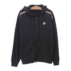 モンクレール ZIP UP CARDIGAN ジップアップ パーカー 8G000 47 809LA メンズ ブラック MONCLER 中古 【アパレル・小物】