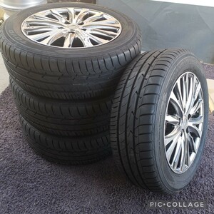 WORK PIETRA CT1 ホイール 17インチ 5H114.3 7+48 タイヤ付き4本セットTRANPAHT mpZ 215/60R17 C-HR カローラクロス エクストレイル エルグ