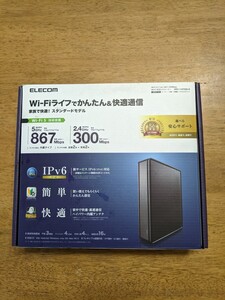 IY0421 ELECOM WRC-1167GS2 無線ＬＡＮルーター本体ACアダプター/エレコム 動作品 現状品