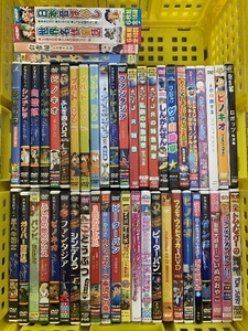 15 子供向け アニメ DVD まとめて 50本以上 セット のりもの キッズ ディズニー 日本昔ばなし 世界名作童話 他