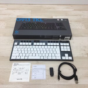 Logicool ロジクール G913-TKL-LNBK ワイヤレス RGB メカニカル ゲーミング キーボード[C9019]