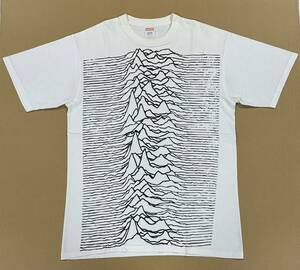 05SS Supreme × Peter Saville Tシャツ 白 L Joy Division Unknown Pleasures シュプリーム ビンテージ vintage