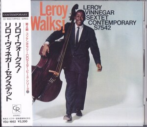 Leroy Vinnegar / リロイ・ヴィネガー・セクステット / リロイ・ウォークス！ /中古CD!!73191/C