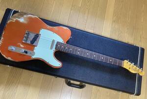 fender customshop telecaster heavy relic limited edition car テレキャス レリック キャンディアップルレッド