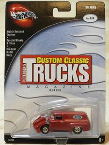 【新品：未開封】100% ホットウィール プレファード ビークル 1956 フォード F-100 [Custom Classic Trucks]