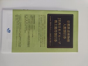 鉄道博物館　 JR西日本グループ優待劵