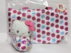 【2点セット】サンリオ ミルキー キティ ぬいぐるみ テサゲバッグ【飴抜き】