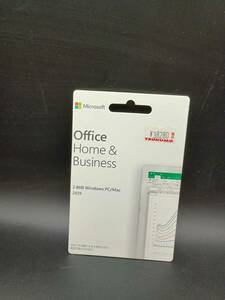 シールあり　新品2PC Microsoft Office Home & Business 2019　for Windows/mac