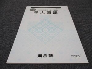 WD97-020 河合塾 早大国語 未使用 2020 春期講習 003s0B