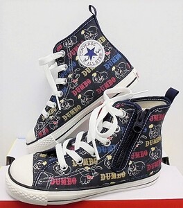 ★2019新品★CONVERSE CHILD ALL STAR N DUMBO PT Z HI（チャイルドオールスター ダンボプリント）ネイビー18.0