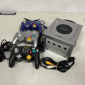 ♪ Nintendo ニンテンドー GAMECUBE ゲームキューブ 本体 DOL-101 シルバー /コントローラー3台/AVケーブル セット 任天堂 