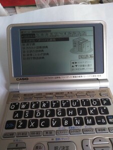 【1円スタート】◆CASIO ◆電子辞書◆XD-T60000 ◆EX-word ◆カシオ ◆可動品◆訳あり ◆エクスワード◆ 高校生モデル