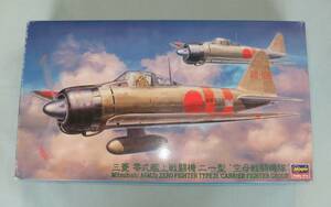 2104A★ハセガワ　1/48　三菱　零式艦上戦闘機　二一型 空母戦闘機隊★