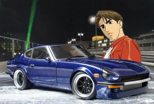 オートアート 1/18 1970 日産フェアレディZ S30 初代 前期型 湾岸ミッドナイト 悪魔のZ 朝倉アキオ 現状品 送料無料