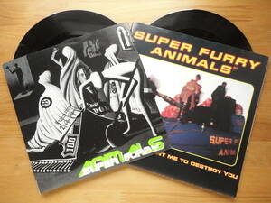 ●7”シングル EP UK盤 スーパー・ファーリー・アニマルズ SUPER FURRY ANIMALS / ORGAN YN DY GEG + IF YOU DON