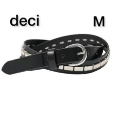 deci Bridle studs narrow belt size M OVY