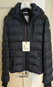 MONCLER　モンクレール　ダウンジャケット　タグ付き　グルノーブル　SOULARE GIUBBOTTO 　ダークネイビー　サイズ2　正規品　中古美品