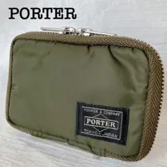 【美品】PORTER タンカー　6連キーケース　セージグリーン　ポーター