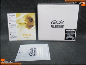 HH91 CD/アルバム 初回限定盤 封入特典 Gackt/ガクト 「THE SIXTH DAY-SINGLE COLLECTION-」 全14曲 Gacktシークレットグッズ