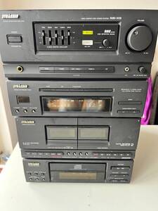 AIWA アイワ STRASSER NS-X5 ステレオレシーバー コンパクトディスク ステレオ カセットデッキ 中古 日本製 コンポ