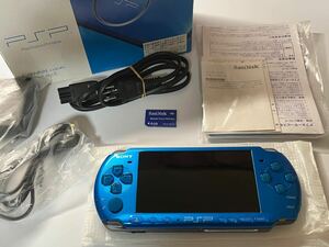  PSP 3000 ブルー