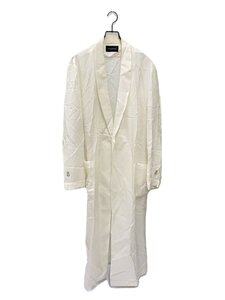 DRESSEDUNDRESSED◆21AW/CUPRO PAISLEY ROBE/ホワイト/ペーズリー/DUW21531