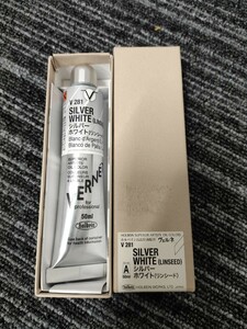 ホルベイン 高品位油絵具ヴェルネ V281 50ml シルバー ホワイト