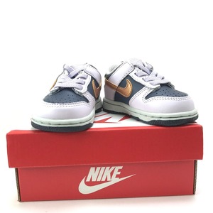 $$ NIKE ナイキ ベビーシューズ DUNK LOW SE 10cm DX1665-400 目立った傷や汚れなし