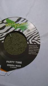 Wicked Party Tune Party Time Zebra Man from Legal Pirates