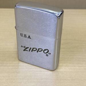 【T0211】ZIPPO ジッポー U.S.A. オイルライター 着火未確認 喫煙具