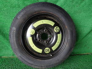 ベンツ Bクラス　CBA-245232　Ｈ18年 ＜Ｂ170＞　純正　スペアタイヤ　応急タイヤ　コンチネンタル　T125/90R16　　【8539 5-2456】