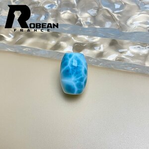 逸品 EU製 定価5万円★ROBEAN・チベット天珠★パワーストーン アクセサリー ラリマー 天然石 癒し 平和 お守り 約17*11.6mm C531835