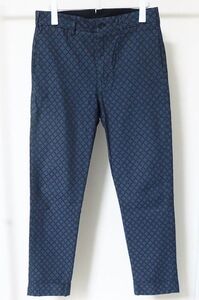 Engineered Garments エンジニアードガーメンツ Cinch Pant Diamond Jacquard シンチ パンツ 32 総柄